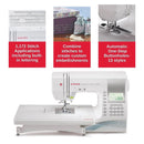SINGER® Quantum Stylist 9960 Sewing Machine with Extension Table
