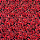 Traditional Polynesian Tattoo Swirl design Cotton Light Barkcloth Fabric | Islands Fabric