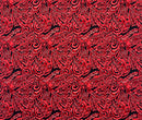 Traditional Polynesian Tattoo Swirl design Cotton Light Barkcloth Fabric | Islands Fabric