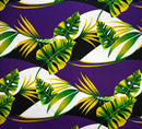 Split Leaf & Palm Fabric | Cotton Poplin