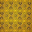 Traditional Tapa Hibiscus Cotton Fabric | Islands Fabric