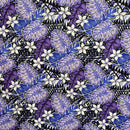 Tiare Split Leaf Monstera Poly-Cotton Fabric | Islands Fabric