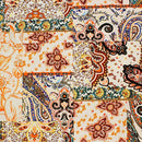 Persian Rug Patchwork Printed Spandex Fabric | Blue Moon Fabrics