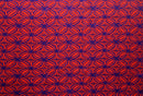 Tapa Flower Print Poly Linen Fabric | Islands Fabric