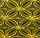 Tapa Flower Print Poly Linen Fabric | Islands Fabric