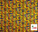 Plumeria Star Design Rayon Fabric | Islands Fabric