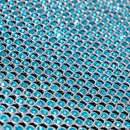 Rhinestone Aluminum Scale Mesh | Blue Moon Fabrics