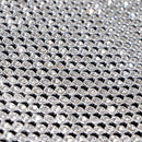 Rhinestone Aluminum Scale Mesh | Blue Moon Fabrics