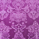 Royalty Embossed Stretch Velvet Fabric | Blue Moon Fabrics