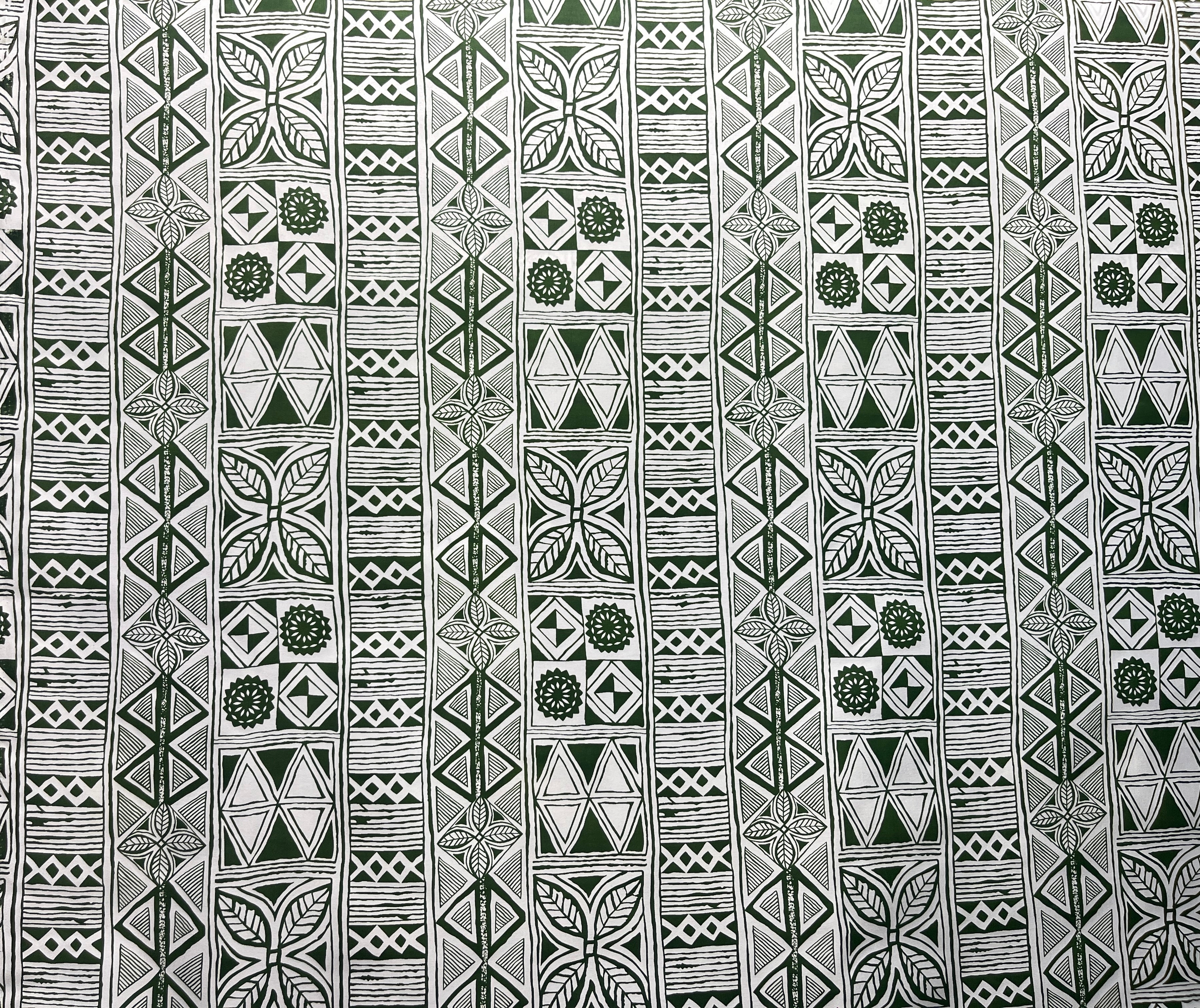 Traditional Polynesian Tapa Polyester Fabric | Islands Fabric