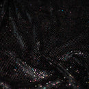 Vivian Glitter Printed Stretch Velvet Fabric | Blue Moon Fabrics