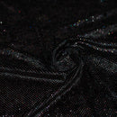 Vivian Glitter Printed Stretch Velvet Fabric | Blue Moon Fabrics
