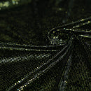 Vivian Glitter Printed Stretch Velvet Fabric | Blue Moon Fabrics