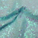 Zsa Zsa Pearl Spandex Sequin Fabric | Blue Moon Fabrics