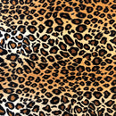 Safari Printed Stretch Velvet Fabric | Blue Moon Fabrics