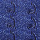 Traditional Polynesian Tattoo Design Fabric | Rayon Poplin