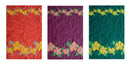 Hibiscus Double Border Polyester Fabric | Islands Fabric