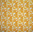 All Over Hibiscus Plumeria Tropical Leaves Rayon Poplin Fabric | Islands Fabric