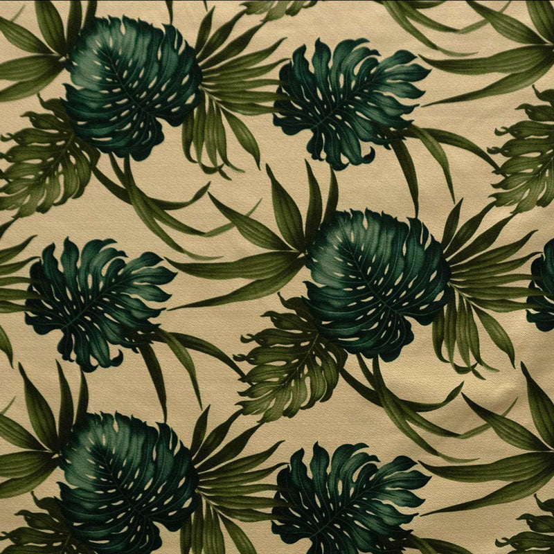 monstera plant fabric Monstera Leaf Dypsis Lutescens Fabric