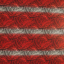 Traditional Polynesian Tattoo Gradient Design Fabric| Cotton-Poplin