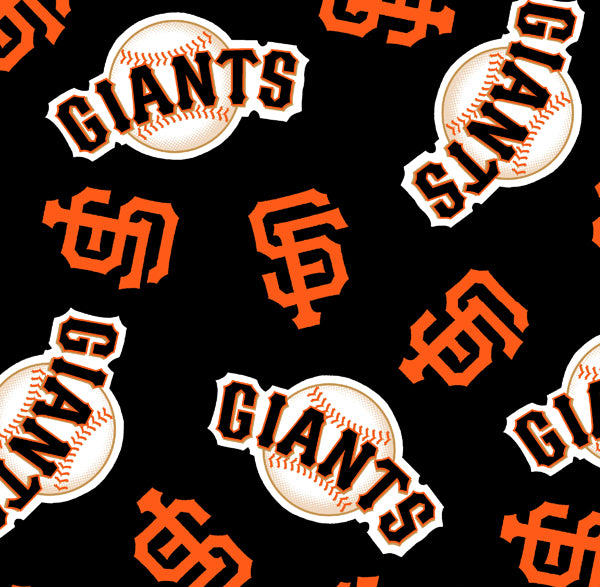 San Francisco Giants Cotton Fabric Logo