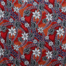 Tiare Sea Turtles Polynesian Tribal Design Fabric| Rayon