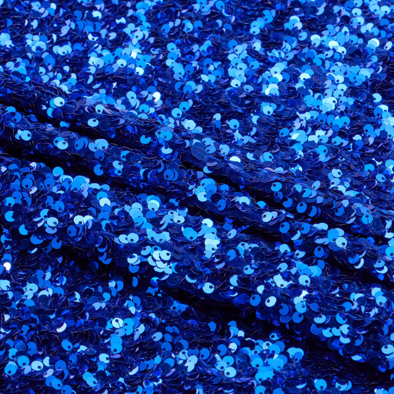 Duchess Stretch Velvet Sequin Fabric | Blue Moon Fabrics