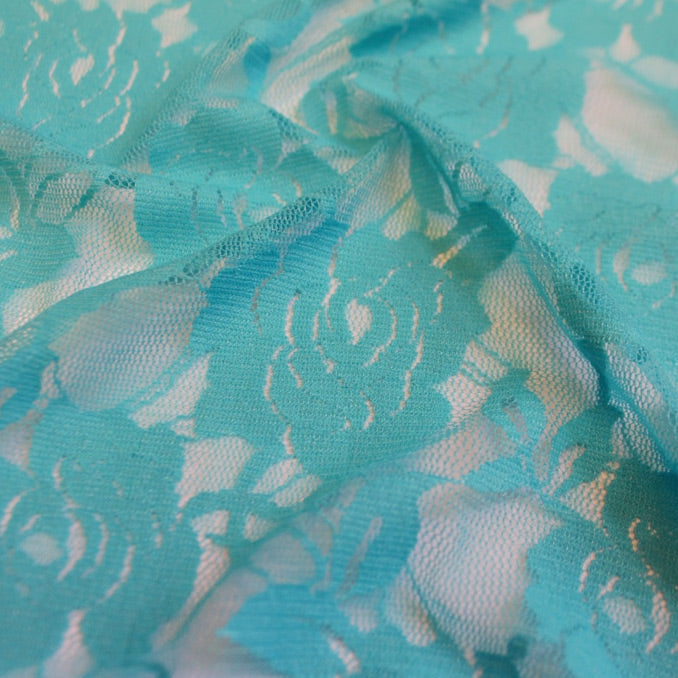 Ada Stretch Lace Fabric | Blue Moon Fabrics