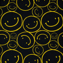All Smiles Printed Spandex Fabric | Blue Moon Fabrics