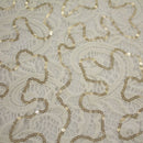 Ashley Stretch Lace Sequin Fabric | Blue Moon Fabrics