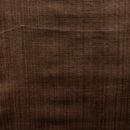 Dark Chocolate authentic woven lauhala island mat roll showing detailed natural pandanus weave texture