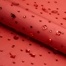 Brilliance Beaded with Rhinestone Stretch Mesh Fabric | Blue Moon Fabrics