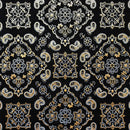 Bandana Foil Printed Spandex Fabric | Blue Moon Fabrics