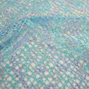 Centerstage Foiled Stretch Netting | Blue Moon Fabrics