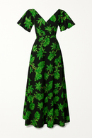 Emerald Jungle Peachskin Fabric | Islands Fabric