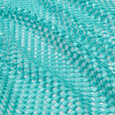 Chequered Knitted Lace Sequin Fabric | Blue Moon Fabrics