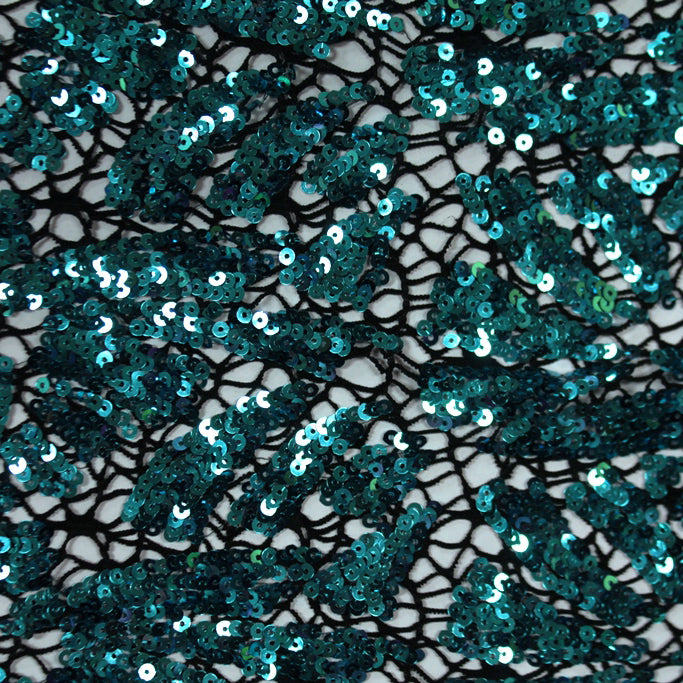 Cluster Lace Sequin | Blue Moon Fabrics