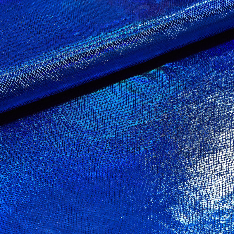 Cobra Foil Printed Stretch Velvet Fabric | Blue Moon Fabrics