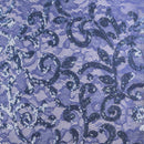 Cottage Garden Stretch Lace Sequin Fabric | Blue Moon Fabrics
