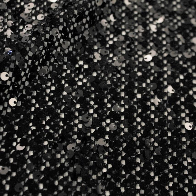 Crescendo Stretch Netting Sequin | Blue Moon Fabrics