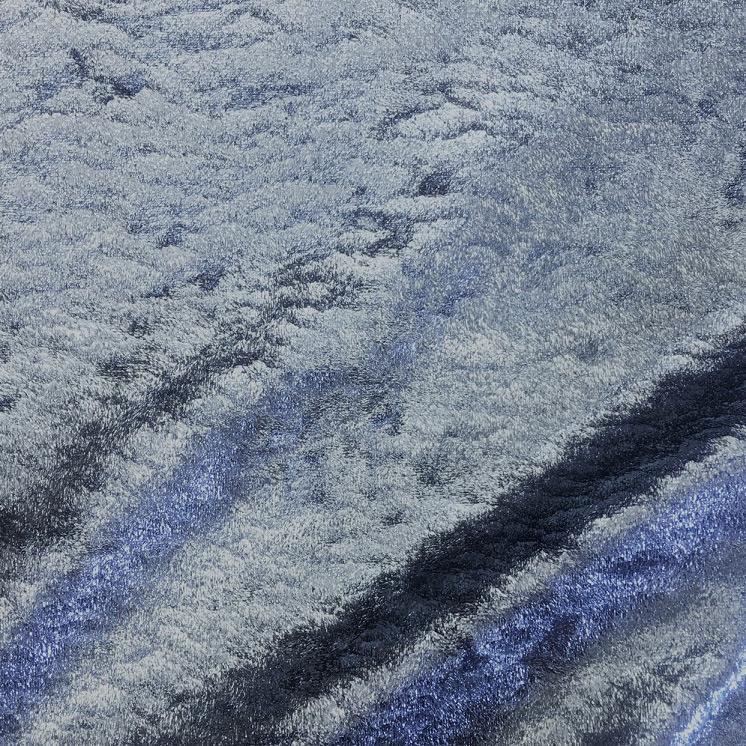 D Isis Foiled Stretch Velvet | Blue Moon Fabrics