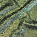 D Isis Foiled Stretch Velvet Fabric | Blue Moon Fabrics