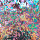 Dancing Music Foil Printed Spandex Fabric | Blue Moon Fabrics