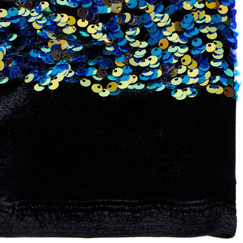 Duchess Stretch Velvet Sequin Fabric | Blue Moon Fabrics