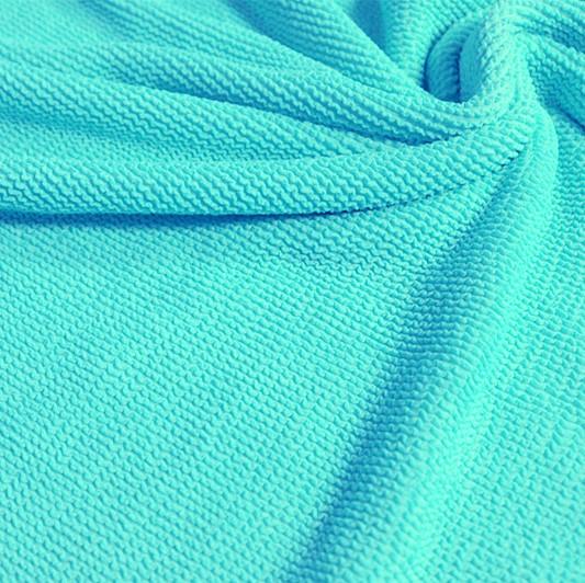 Popcorn Polyester Spandex Jacquard Fabric | Blue Moon Fabrics