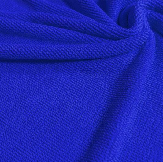 Popcorn Polyester Spandex Jacquard Fabric | Blue Moon Fabrics