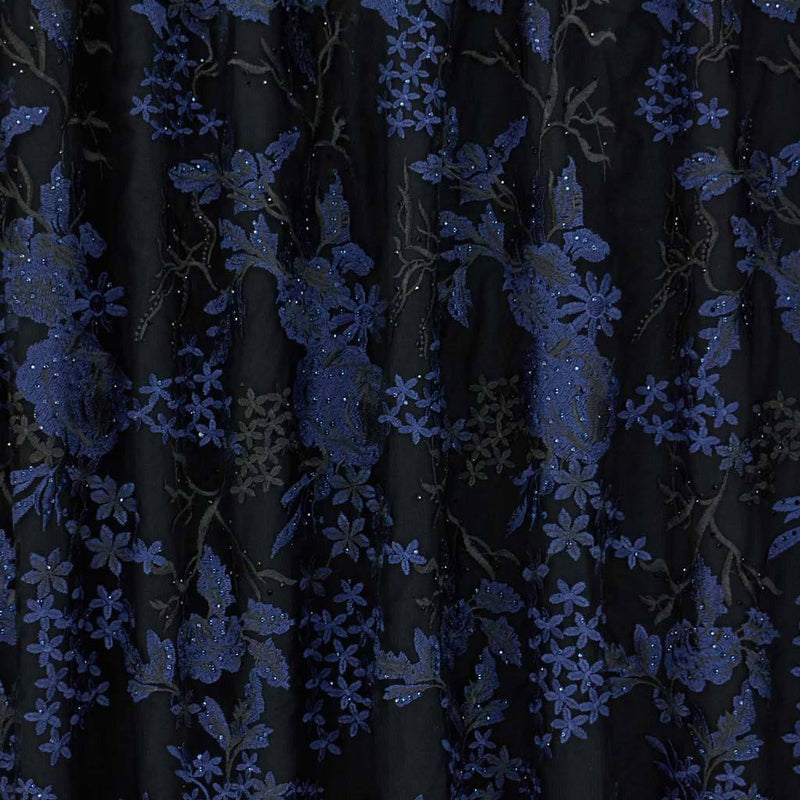 Eve Embroidered Mesh | Blue Moon Fabrics