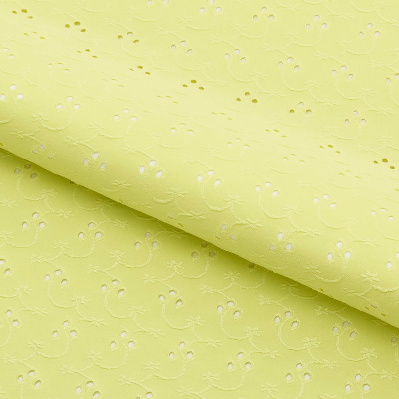 Eyelet Polyester Spandex Jacquard Fabric | Blue Moon Fabrics