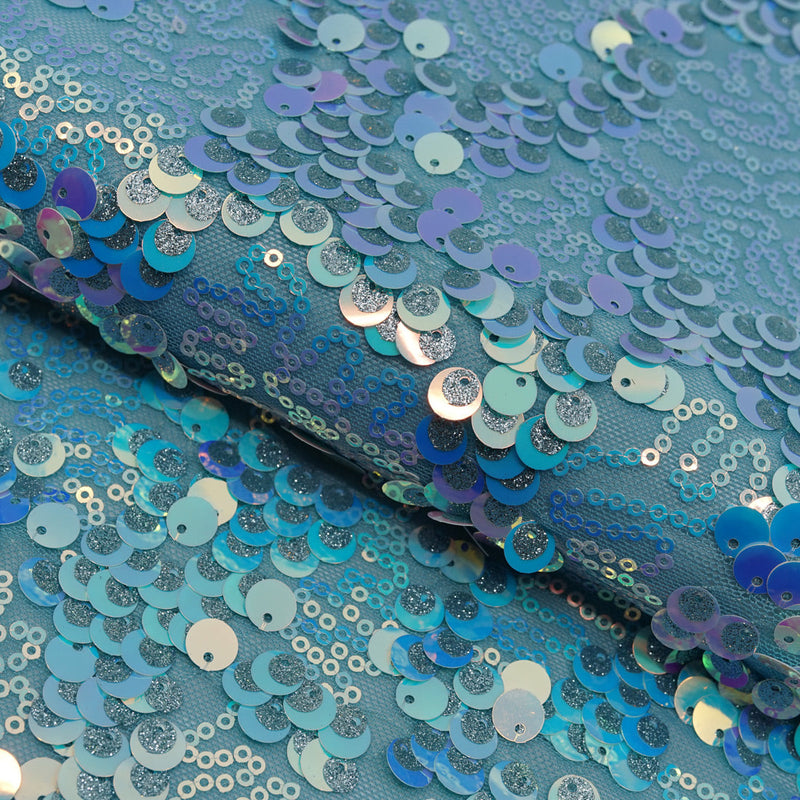 Fame Stretch Mesh Sequin Fabric | Blue Moon Fabrics