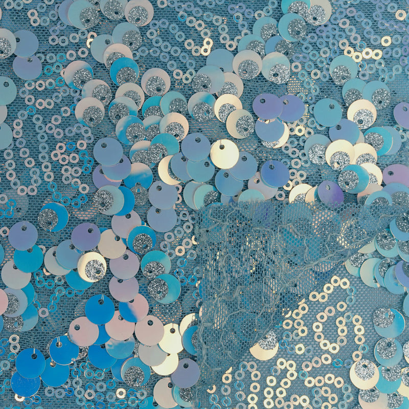 Fame Stretch Mesh Sequin Fabric | Blue Moon Fabrics